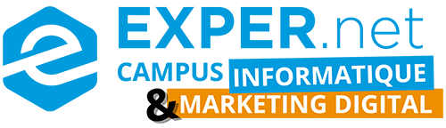 Logo Expernet Campus Informatique et Marketing Digital